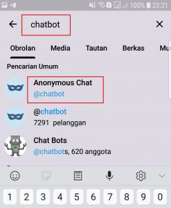 bot anonymous chat