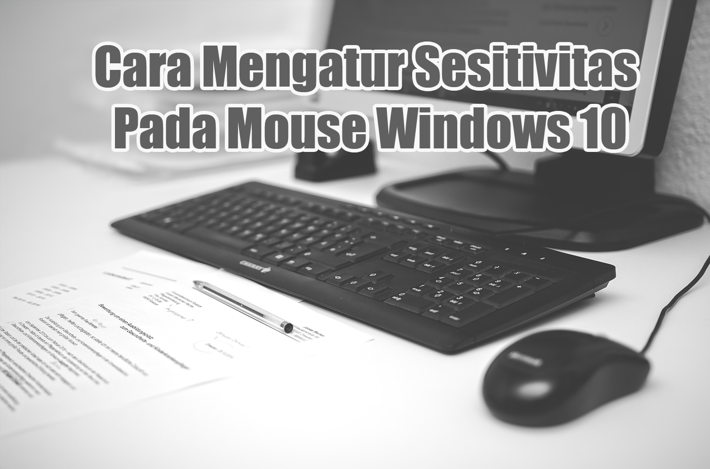 Cara Mengatur Sesitivitas Pada Mouse Windows 10
